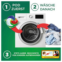 Vollwaschmittel Pods Max Power, 54 Wl