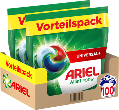 Krachtige wasmiddelpods, 100 Wl