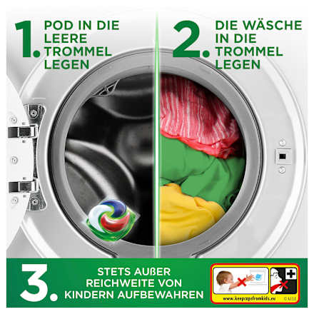Krachtige wasmiddelpods, 100 Wl