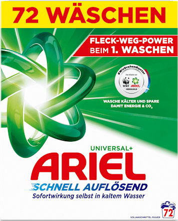 Vollwaschmittel Pulver, 72 Wl