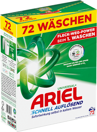 Vollwaschmittel Pulver, 72 Wl