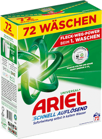Vollwaschmittel Pulver, 72 Wl