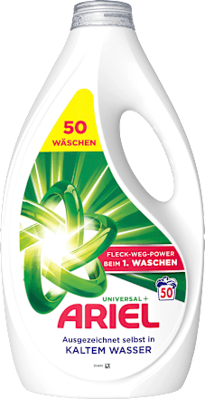 Vollwaschmittlel Flüssig Regulär, 50 Wl ARIEL