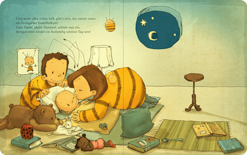Babybuch Die Baby Hummel Bommel - Gute Nacht, 1 St