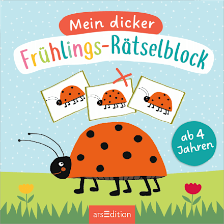 Frühlings-Rätselblock Kinder, 1 St