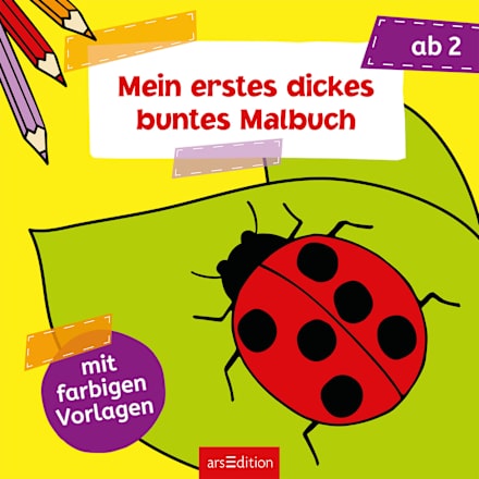 Mein erstes dickes buntes Malbuch ab 2 Jahre, 1 St