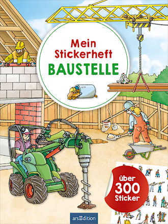 Stickerheft Baustelle, 1 St