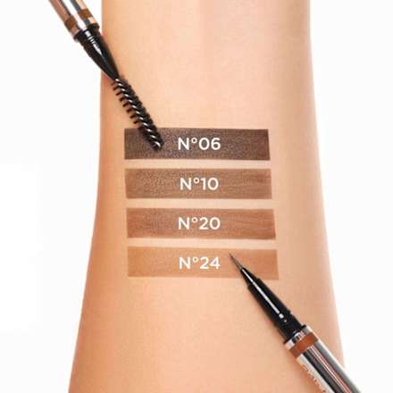 Augenbrauenstift 24h Micro Brow Liquid Liner 24 Medium Brown, 0,6 ml