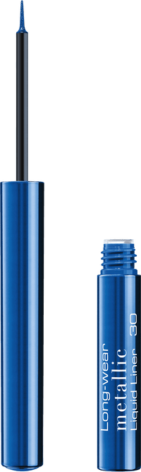 Eyeliner liquide longue tenue 30 bleu roi métallisé, 1,8 g