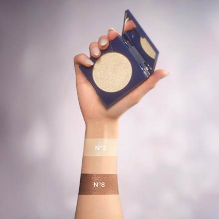 Highlighter Diamond Beauty Powder 2 Golden Glow, 7 g