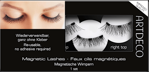 Künstliche Wimpern Set Magnetic 08 Street Style, 1 St ARTDECO