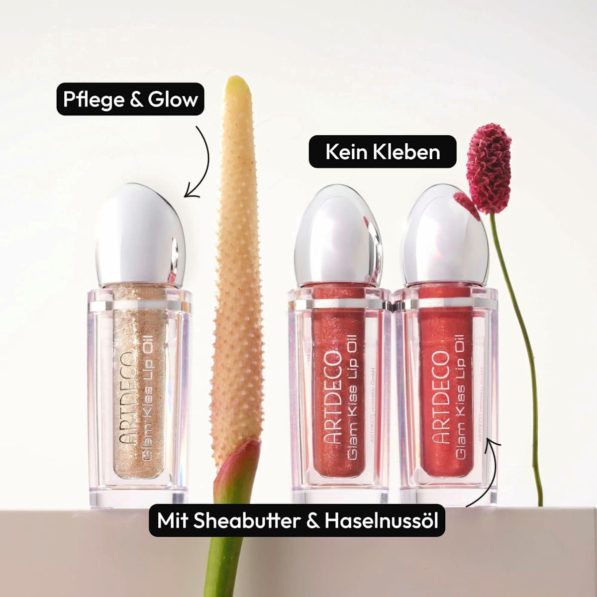 ARTDECO Lippenöl Glam Kiss Lip Oil 6 Rose Kiss, 2,5 g