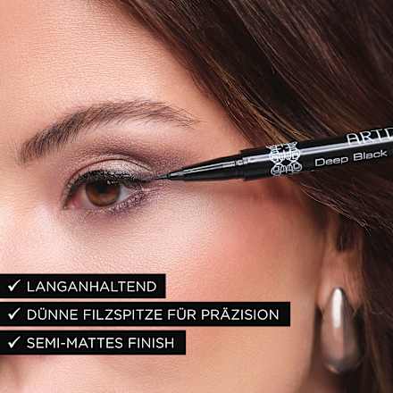 Vloeibare eyeliner 1 diepzwart, 0,38 ml