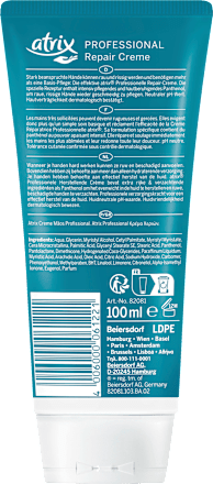 Handcrème voor de droge huid, professioneel herstel, 100 ml