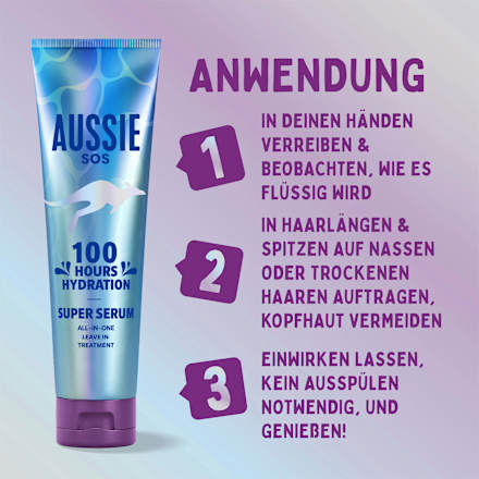 Leave-In Haarserum 100 Hours Hydration, 160 ml