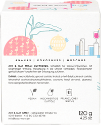 Duftkerze im Glas Miami, 1 St