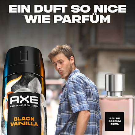 Bodyspray Black Vanilla Orange & Sandalwood Scent, 150 ml