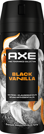 Bodyspray Black Vanilla Orange & Sandalwood Scent, 150 ml