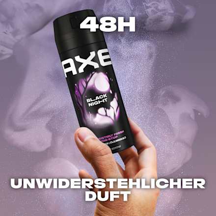 Deospray Black Night, 150 ml