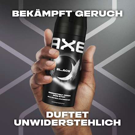 Deodorant Spray Zwart, 150 ml
