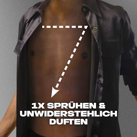 Deodorant Spray Zwart, 150 ml