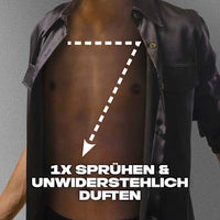 Deodorant Spray Zwart, 150 ml