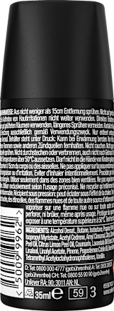 Deospray Dark Temptation, Reisegröße, 35 ml