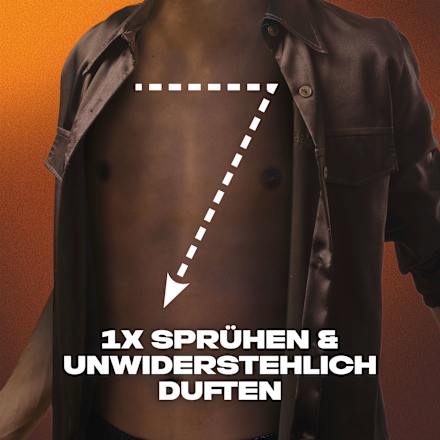 Deospray Dark Temptation, Reisegröße, 35 ml