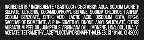 Douchegel Zwart, 400 ml