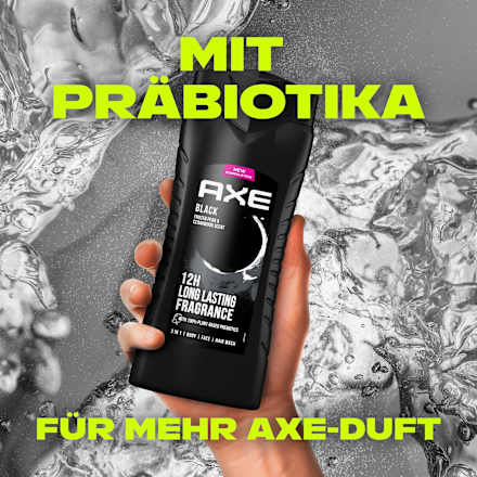 Douchegel Zwart, 400 ml