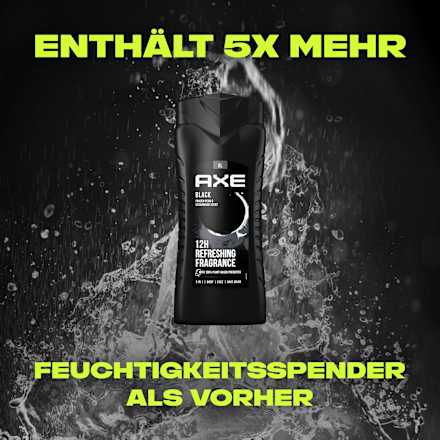 Douchegel Zwart, 400 ml