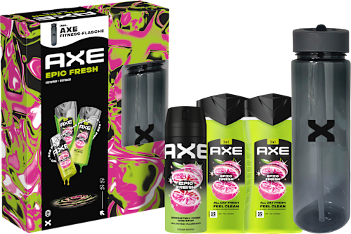 Geschenkset Epic Fresh inkl. Fitness-Flasche 3tlg, 1 St