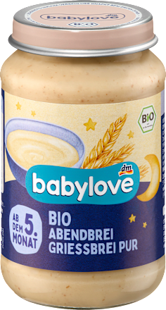 Abendbrei Grieß pur ab dem 5. Monat, 190 g