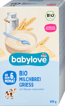 Abendbrei Milch Grieß ab 6. Monat, 600 g