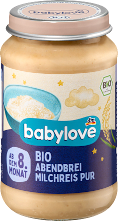 Abendbrei Milchreis pur, ab dem 8. Monat, 190 g