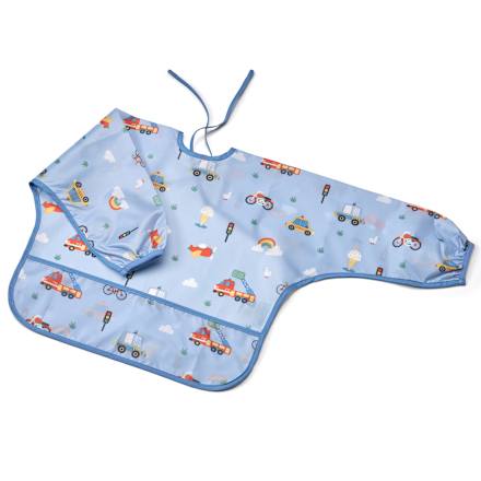Ärmellätzchen blau, Fahrzeuge, 1 St