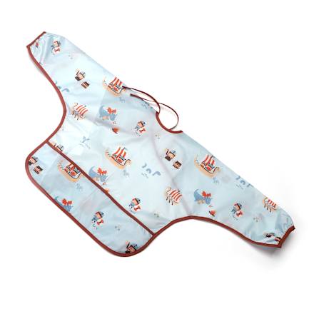 Mouwslabbetje blauw, Viking, 1 stuk