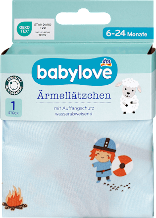 Mouwslabbetje blauw, Viking, 1 stuk