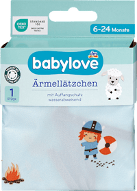 Mouwslabbetje blauw, Viking, 1 stuk