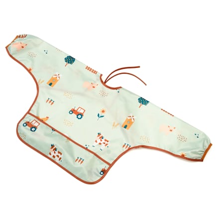 Ärmellätzchen grün, Bauernhof, 1 St babylove