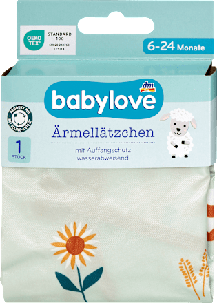 Ärmellätzchen grün, Bauernhof, 1 St babylove