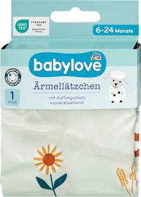 Ärmellätzchen grün, Bauernhof, 1 St babylove