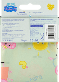 Peppa Pig mouw slabbertje, 1 stuk