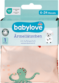 Ärmellätzchen rosa, Meerjungfrau, 1 St