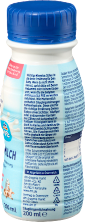 Anfangsmilch Pre trinkfertig von Geburt an, 200 ml