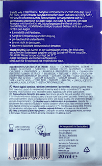 Baby Badezusatz Schlaf Schön Bad, 20 ml