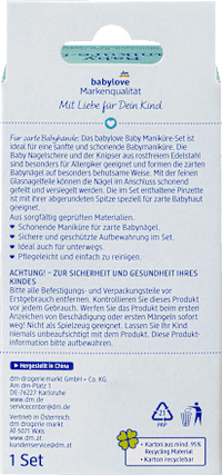Baby Maniküre-Set 4tlg, 1 St