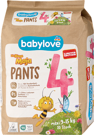 Baby Pants Biene Maja Gr. 4 maxi (9-15 kg), 20 St