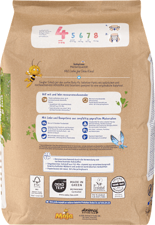Baby Pants Biene Maja Gr. 4 maxi (9-15 kg), 20 St