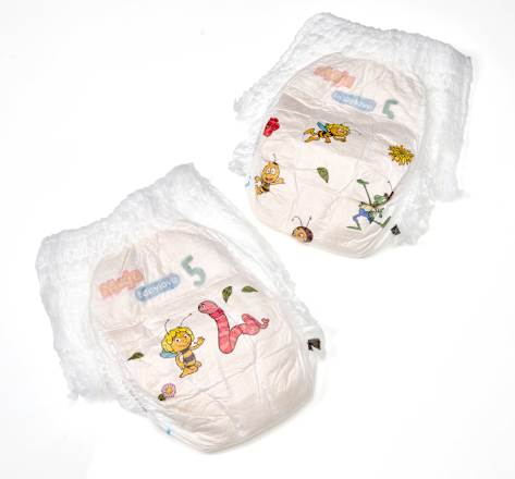 Baby Pants Biene Maja Gr. 5 junior (12-17 kg), 18 St
